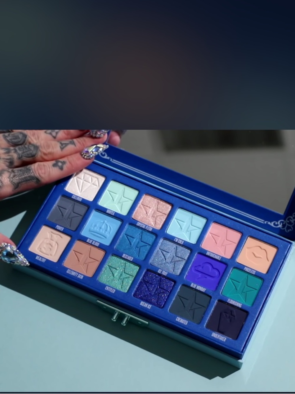 Jeffree Star Blue Blood Eyeshadow Palette
